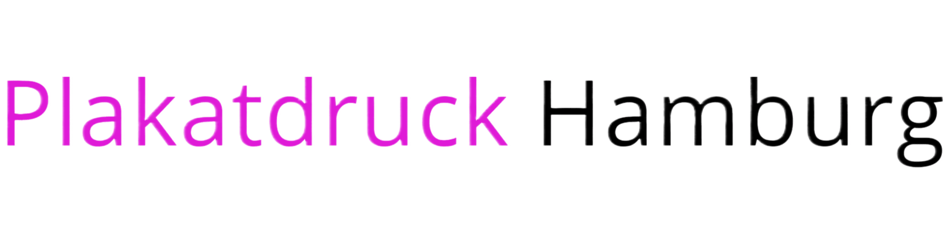 Plakatdruck Hamburg